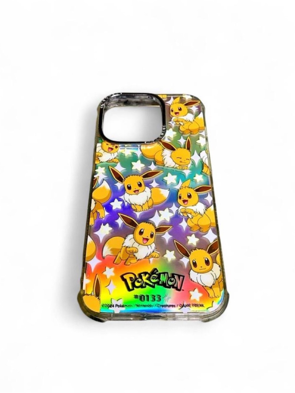 Pokémon Center x Skinnydip Holographic Eevee iPhone 15 Pro Case